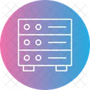 Database Center Center Data Icon