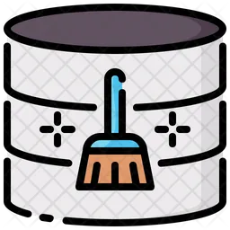 Database cleaning  Icon