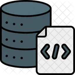 Database Coding  Icon