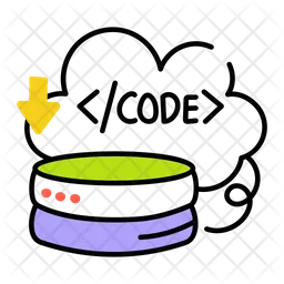 Database Coding  Icon