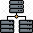 Database Connection Database Network Server Hosting Icon