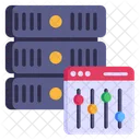 Db Control Database Control Storage Control Icon