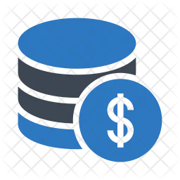 Database Cost  Icon