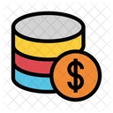 Database Cost  Icon