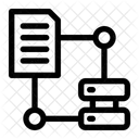 Database Data Process Icon