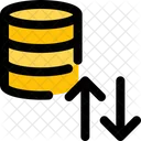 Database Data Transfered  Icon
