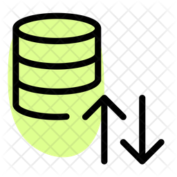 Database Data Transfered Icon