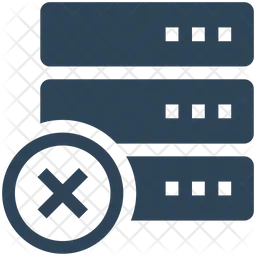 Database Delete  Icon
