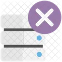 Database Deletion Delete Icon