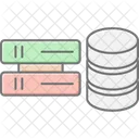 Database Development Lineal Color Icon Icon