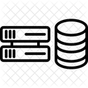 Database Development Line Icon Icon