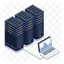 System Database Database Display Data Centers Icon