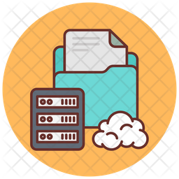 Database document Icon - Download in Rounded Style
