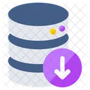Database Download Database Install Database Storage Icon