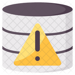 Database error Icon - Download in Flat Style
