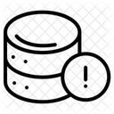 Database Error Server Error Database Icon