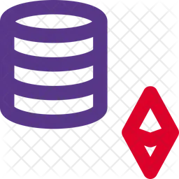 Database Ethereum  Icon