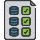 Database Evaluation  Icon