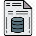 Database File Data File Database Icon
