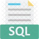 Database File Sql Sql Coding Icon