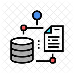 Database File Processing  Icon