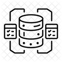 Database Files Datasets Network Icon