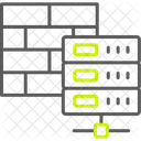 Database Firewall Database Security Icon