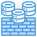 Firewall Bricks Network Icon