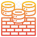 Firewall Bricks Network Icon