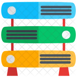 Database Flat Icon  Icon