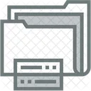 Database Folder Database System Icon