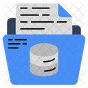 Database Folder Document Icon Icon