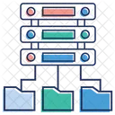 Database File Database Folder Data Connection Icon