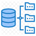 Database Folder Network Database Network Database Architecture Icon