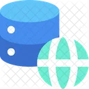 Database globe  Icon
