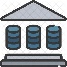 Database Government  Icon
