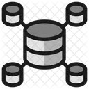 Database Hierarchy Streamline Ultimate Icon