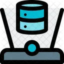 Database Hologram Hologram Server Hologram Icon
