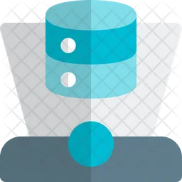 Database Hologram  Icon