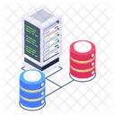 Server Hosting Database Hosting Data Hosting Icon