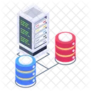 Server Hosting Database Hosting Data Hosting Icon