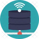 Database Hotspot Wireless Icon