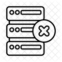 Database Remove Manipulation Icon