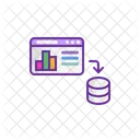 Database Save Storage Icon