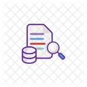 Database Search Hosting Icon