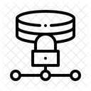 Database Security Lock Icon