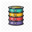 Server Storage Data Icon