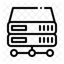 Database Server Storage Icon