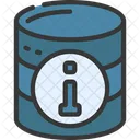 Database Information Info Manual Icon