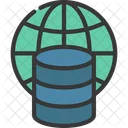 Database Internet Internet Connected Icon